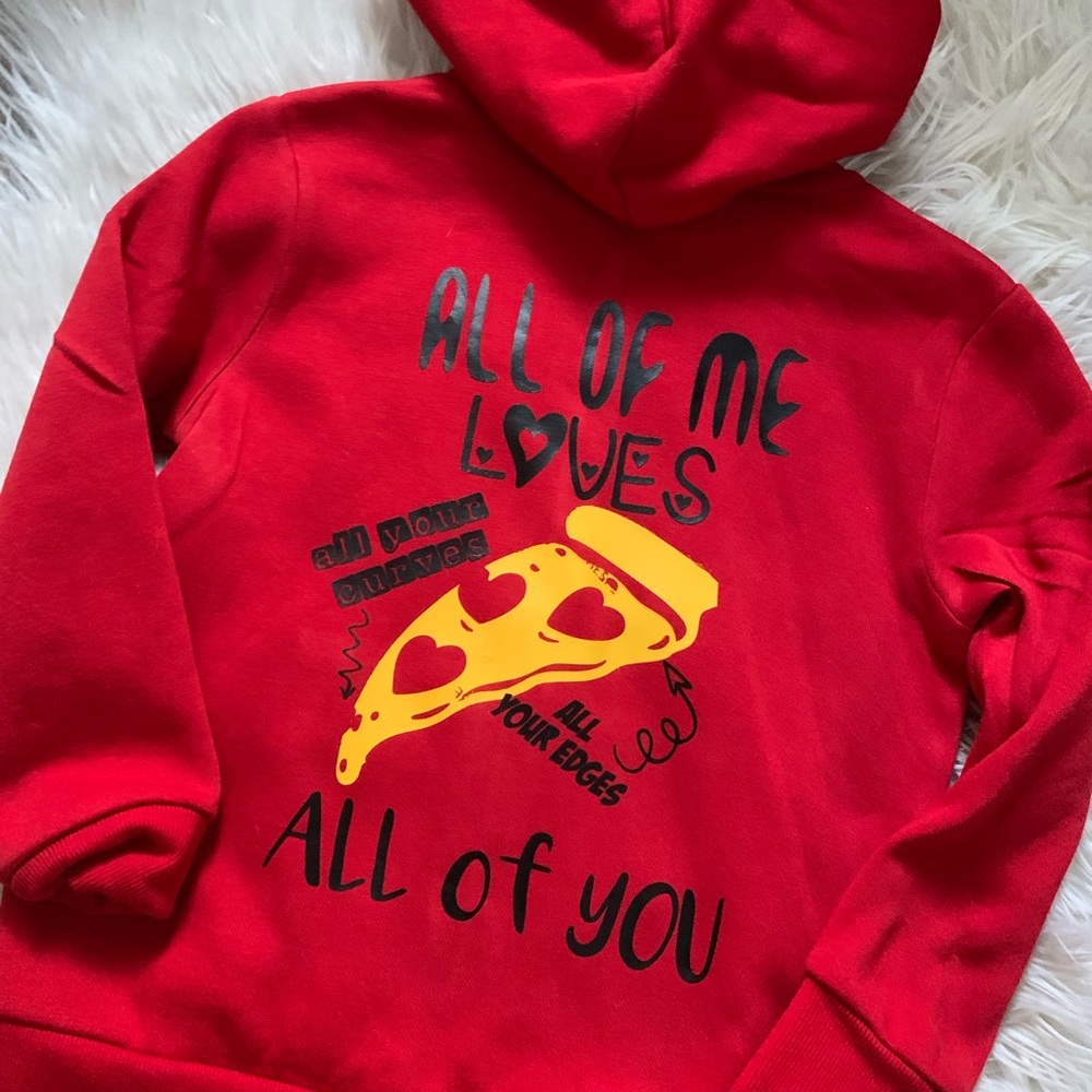 Custom hoodie great for Valentine’s Day